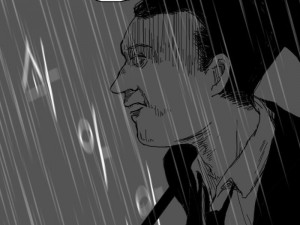 비오는 날 만화