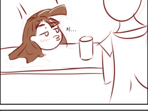 동네 슈퍼에 ADHD 손님 오는 만화 (다른 버전)