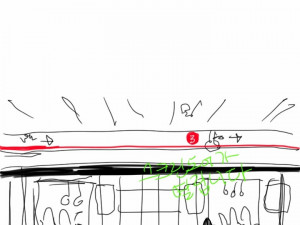 어제 지하철에서 소름끼쳤던 만화