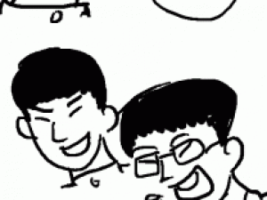 중학교때 순수한 친구 있던만화