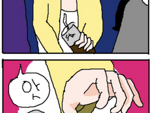 오늘 학원가는데 재수없었던 썰만화