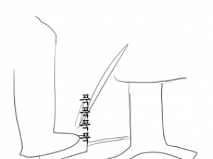 모해충 머리자르러 가는 만화