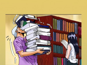 도서관에서 첫경험 한 썰