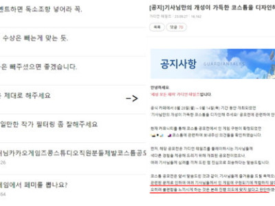 ‘또 페미니즘 검증’…가디언 테일즈 유저들 작가 SNS 계정 털자, 카카오게임즈 ‘게임 구현’ 취소