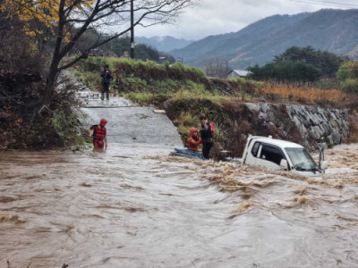 춘천 66.5㎜·양구 55.5㎜ 등 때아닌 가을 폭우에 침수 피해 속출
