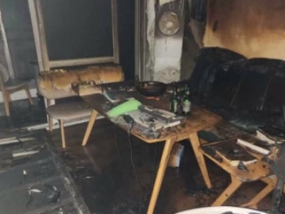 불난 아파트 엄마-두 자녀 숨져…문 잠근 父, 병원이송