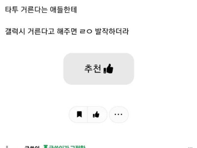 인티] 타투 거른다는 사람들 발작하는 반격기 찾아냈다.jpg