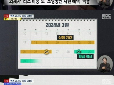 뉴스] 소상공인 돕는다더니..외제차 리스도 지원대상이라는 금융위원회 근황.jpg